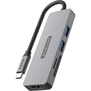 SITECOM 5-in-1 USB-C Multiport-adapter