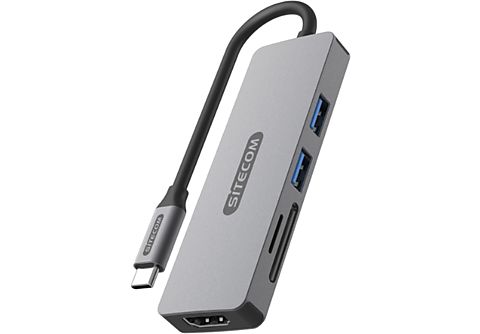 SITECOM 5-in-1 USB-C Multiport-adapter