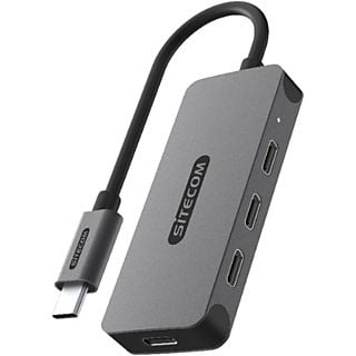 SITECOM USB-C to 4x USB-C 10Gbps PD Hub