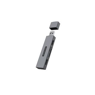 SITECOM USB-stick-kaartlezer + USB-hub
