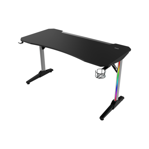 Qware Fremont RGB Gaming Desk