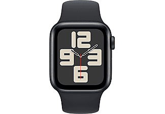 APPLE Watch SE 2023 GPS + Cellular MRG73TU/A  40 mm Gece Yarısı Alüminyum Kasa ve Gece Yarısı Spor Kordon - S/M_1