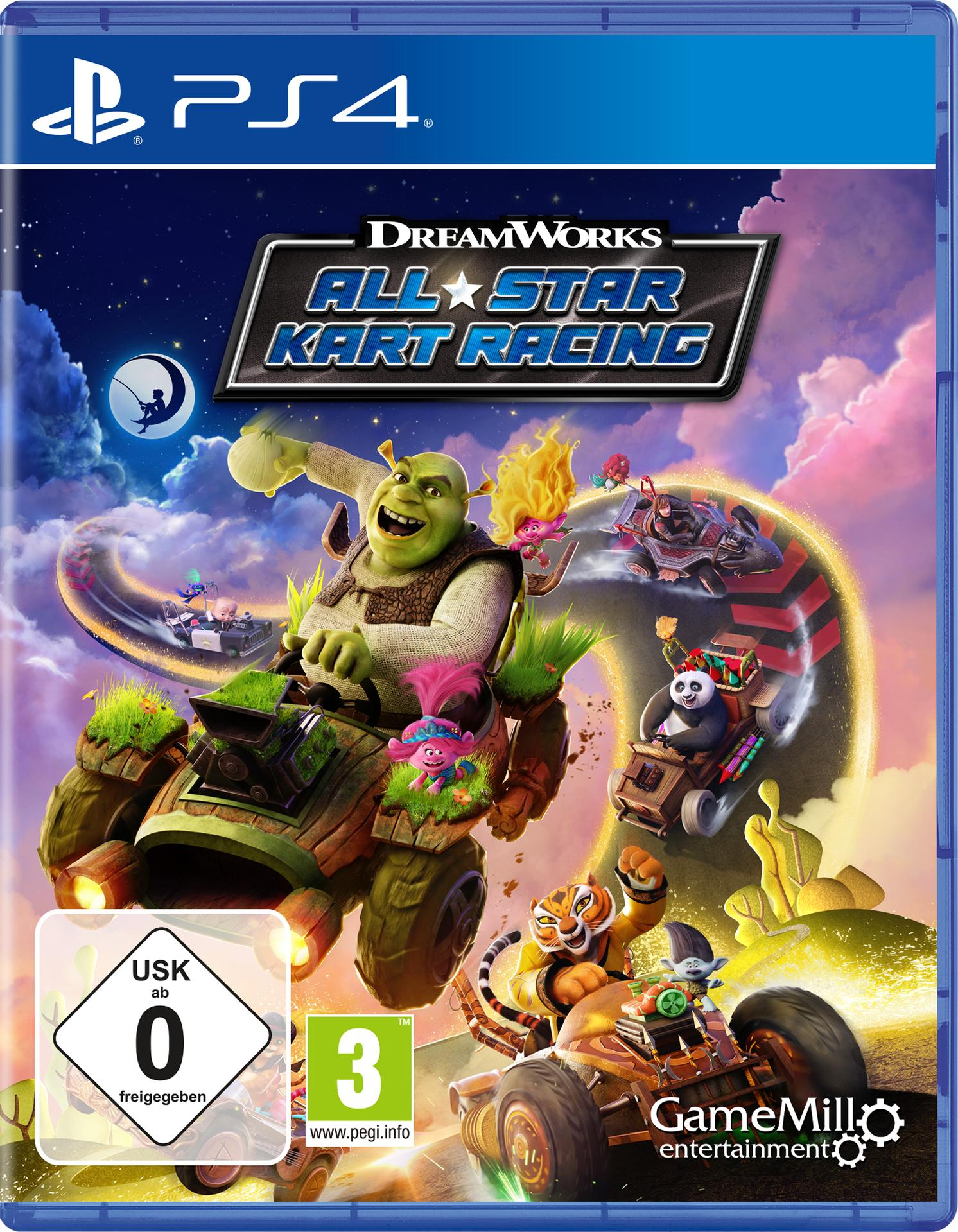 DreamWorks All-Star [PlayStation Racing - Kart 4