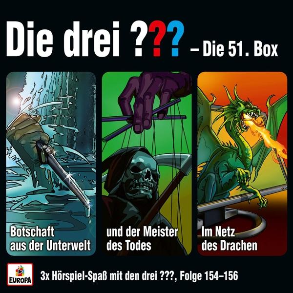 Die Drei ??? - 154 (CD) 156) Box 51. (Folgen - 