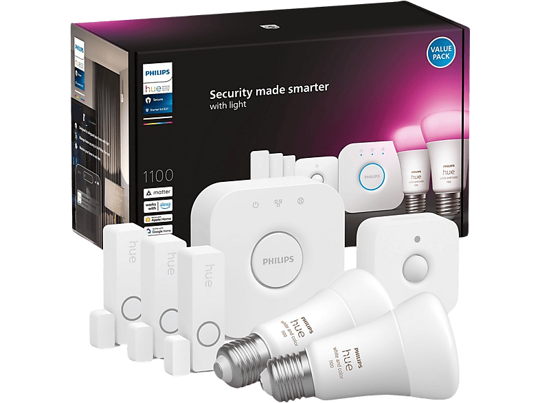 Philips Hue Smart Veiligheidskit Secure 7 In 1 Wit (15961700)