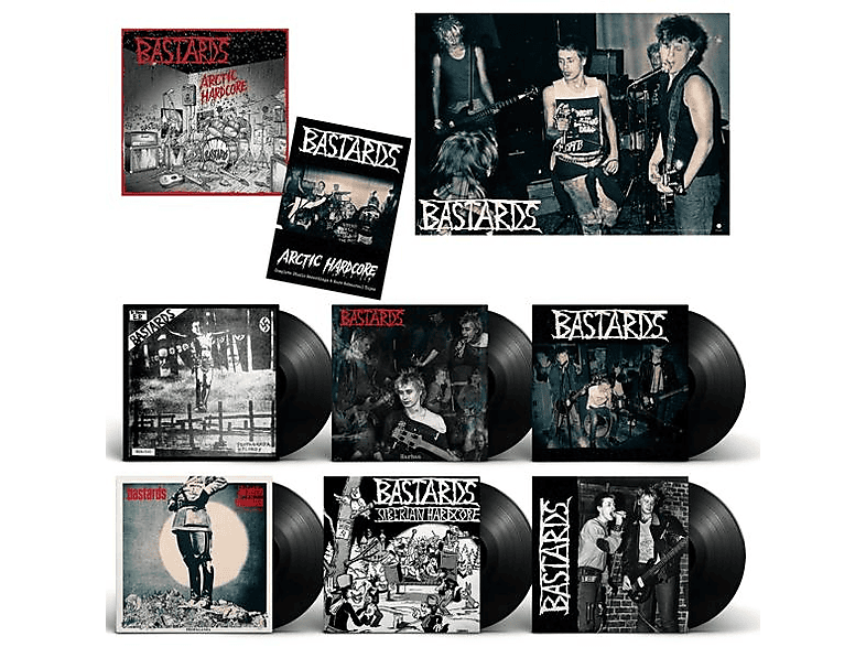Bastards (finland) - Arctic Hardcore - Complete Studio Recordings And Rar  - (Vinyl)
