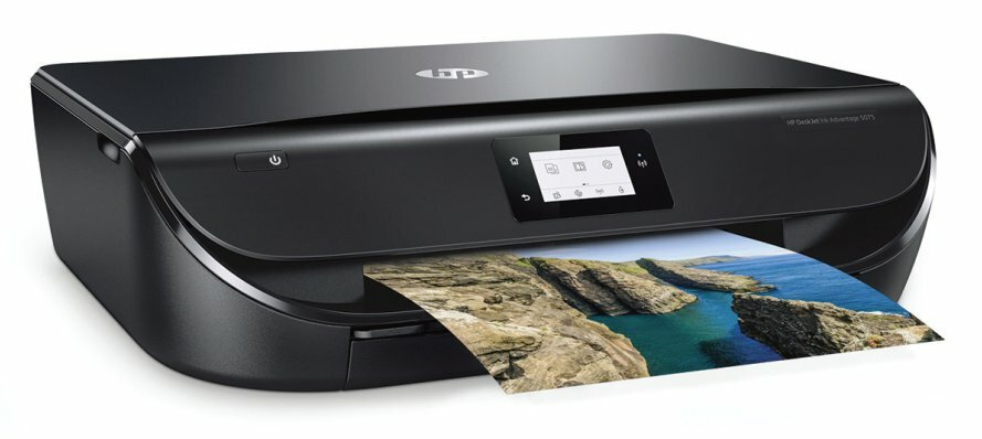 Urządzenie wielofunkcyjne z kolorową drukarką atamentową HP DeskJet Ink Advantage 5075