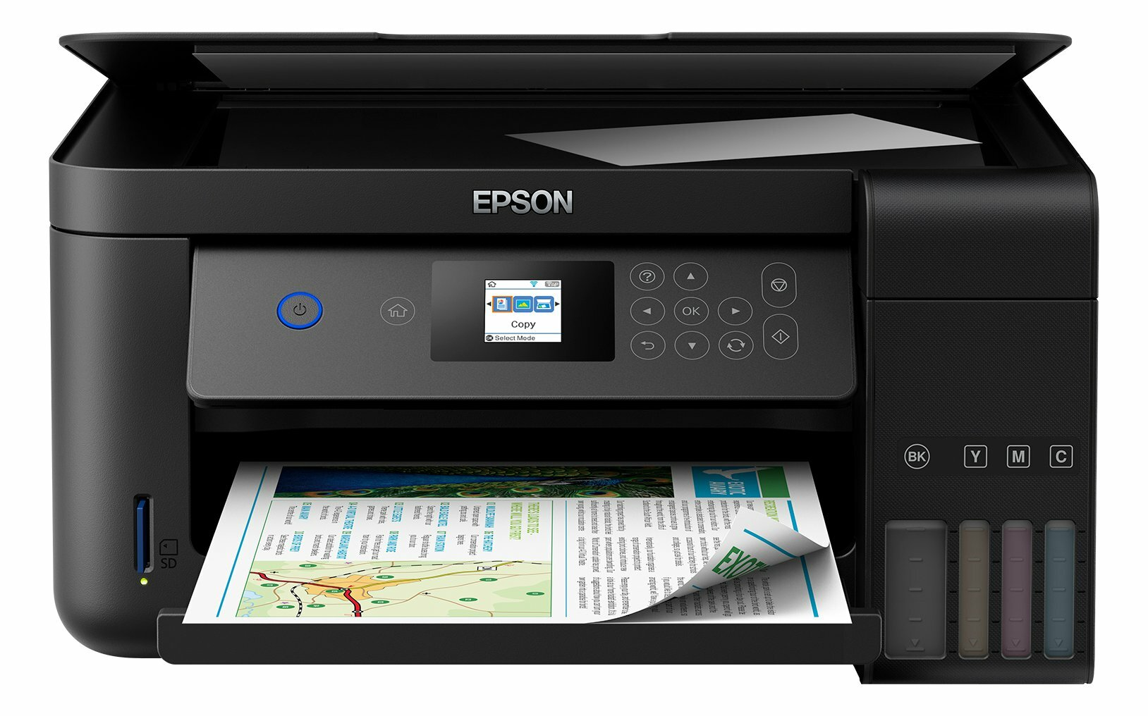 Urządzenie wielofunkcyjne z kolorową drukarką atamentową EPSON EcoTank ITS L4160
