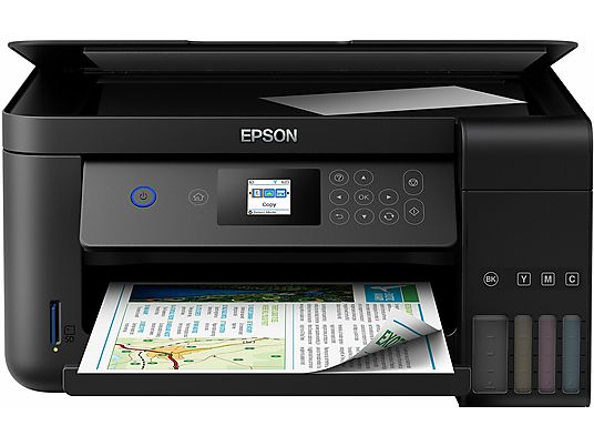Urządzenie wielofunkcyjne z kolorową drukarką atamentową EPSON EcoTank ITS L4160
