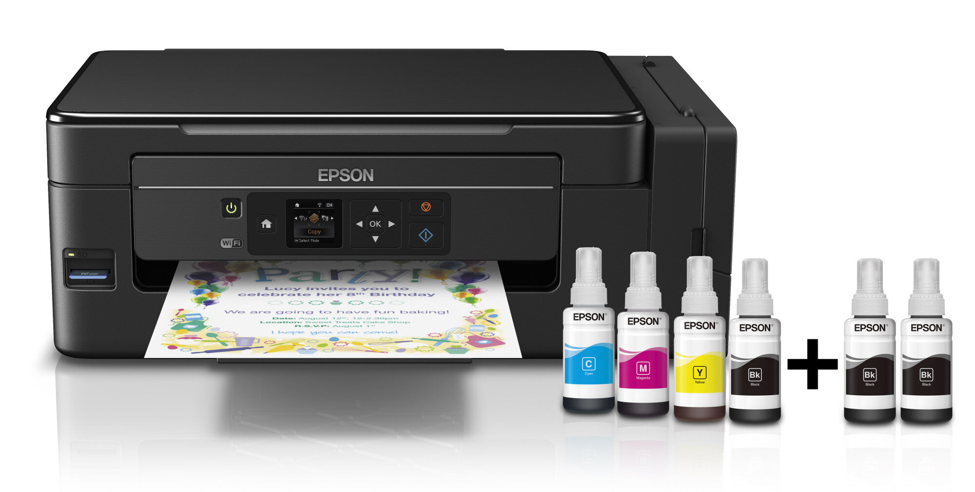 Urządzenie wielofunkcyjne z kolorową drukarką atamentową EPSON EcoTank ITS L3070