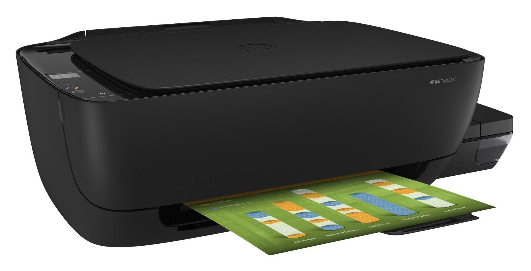 Urządzenie wielofunkcyjne z kolorową drukarką atramentową HP Ink Tank 315