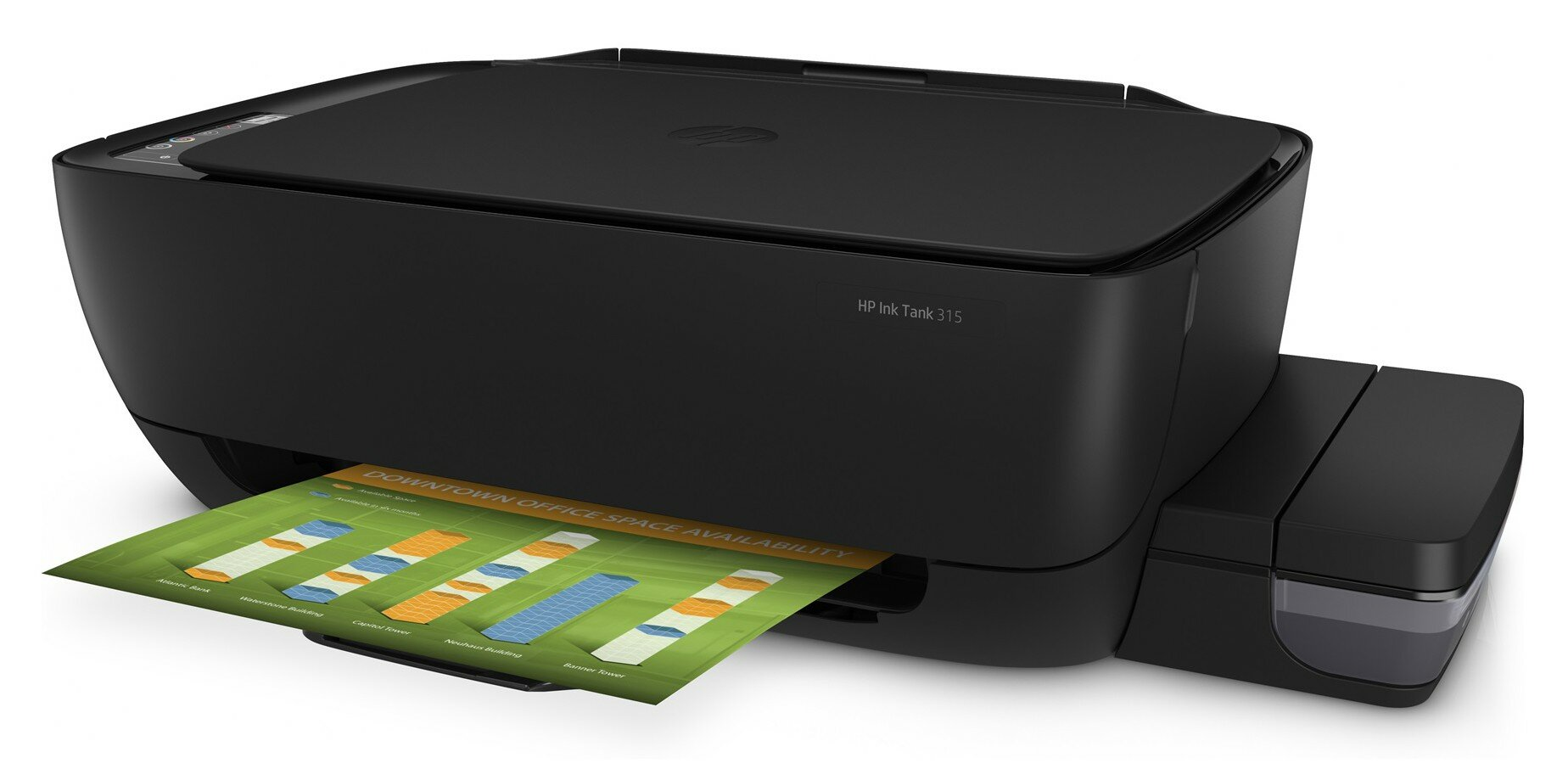 Urządzenie wielofunkcyjne z kolorową drukarką atramentową HP Ink Tank 315