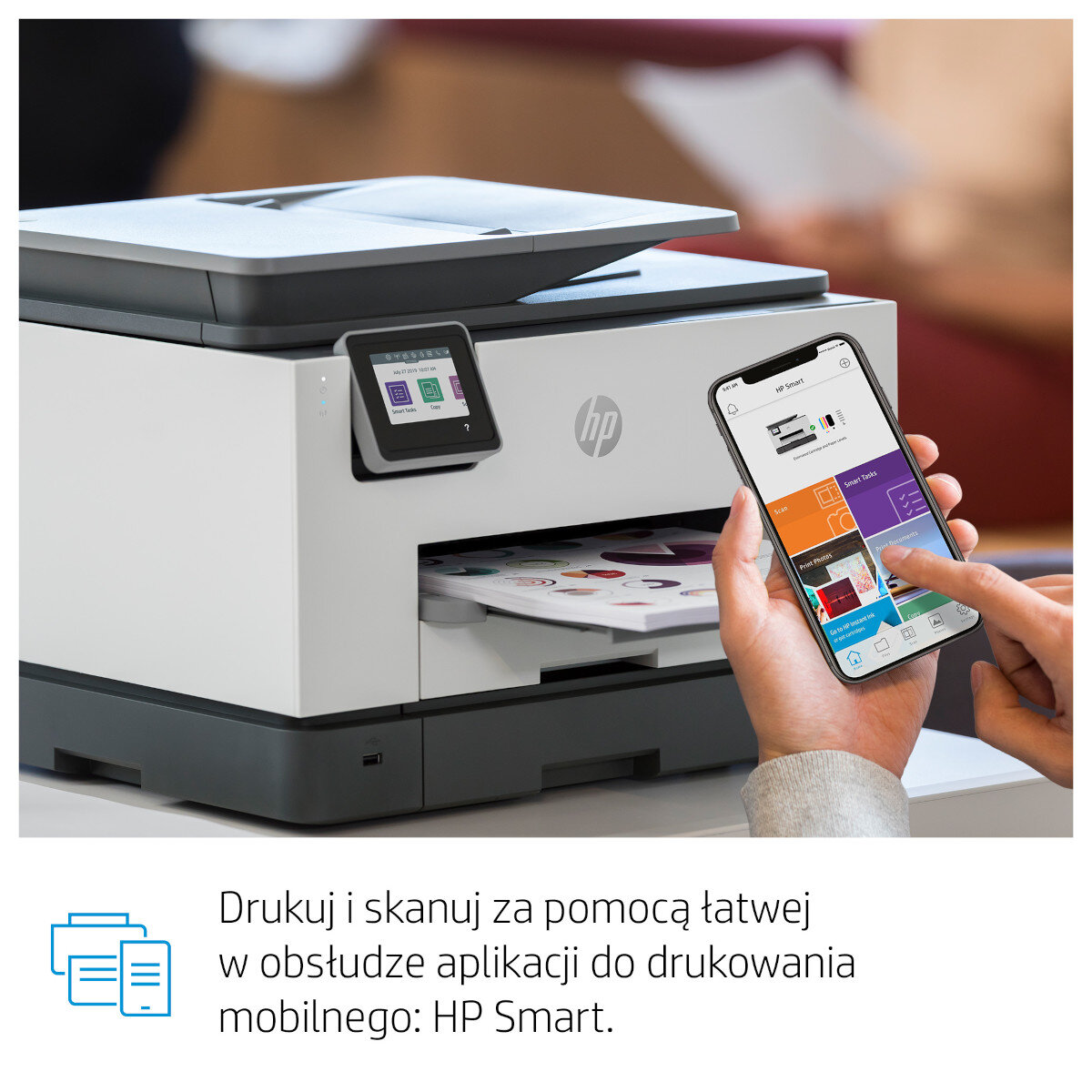 Urządzenie wielofunkcyjne HP OfficeJet Pro 9020 WiFi 1MR78B