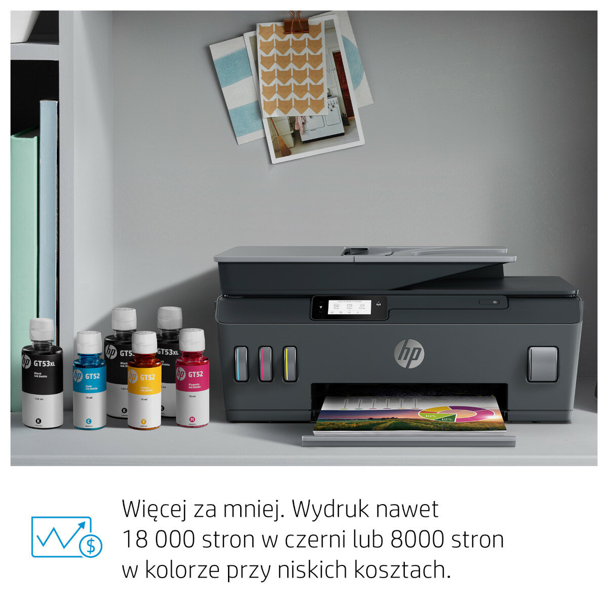 Urządzenie wielofunkcyjne HP Smart Tank 615 Kolor ADF Wi-Fi Bluetooth