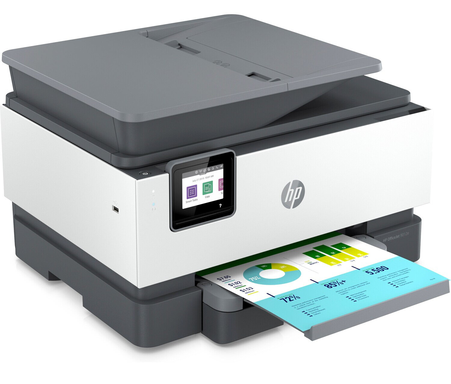 Urządzenie wielofunkcyjne HP OfficeJet Pro 9012e Duplex ADF Wi-Fi LAN Instant Ink HP+