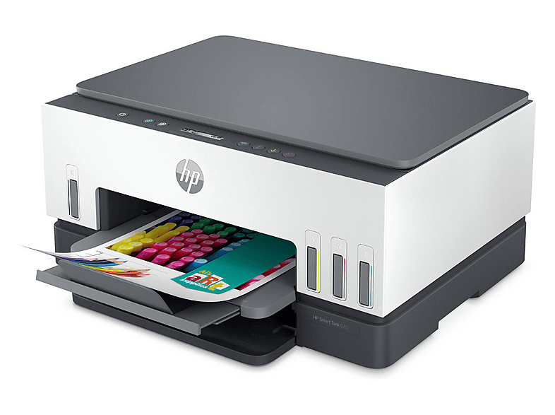 Urządzenie wielofunkcyjne HP Smart Tank 670 Atrament Duplex Wi-Fi BLE Kolor – zdjęcie 2