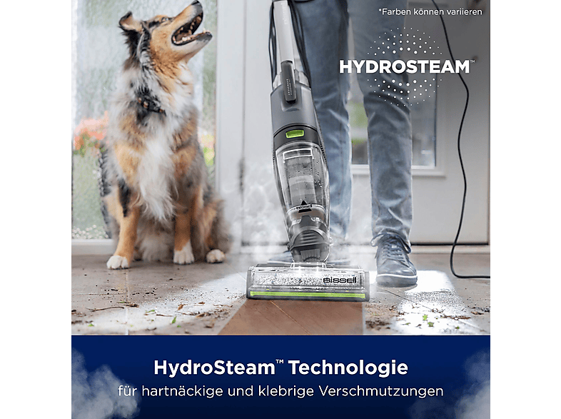 Thumbnail - BISSELL CrossWave Hydrosteam Pet SELECT Nass-/Trockensauger, Netzbetrieb