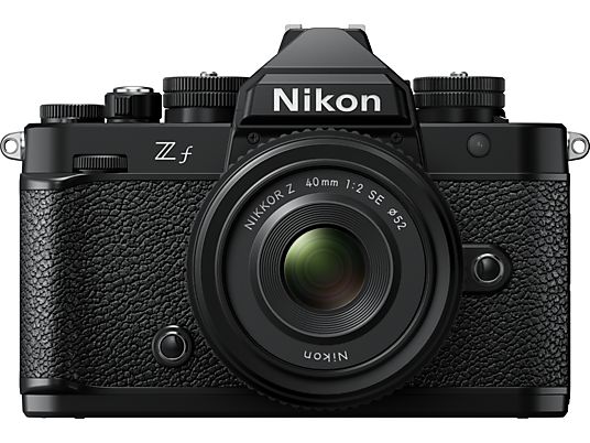 NIKON Z f Body + NIKKOR Z 40mm f/2 (SE) - Appareil photo à objectif interchangeable Noir