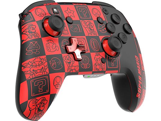 PDP Super Icon Rematch Glow - Controller (Rot/Schwarz)
