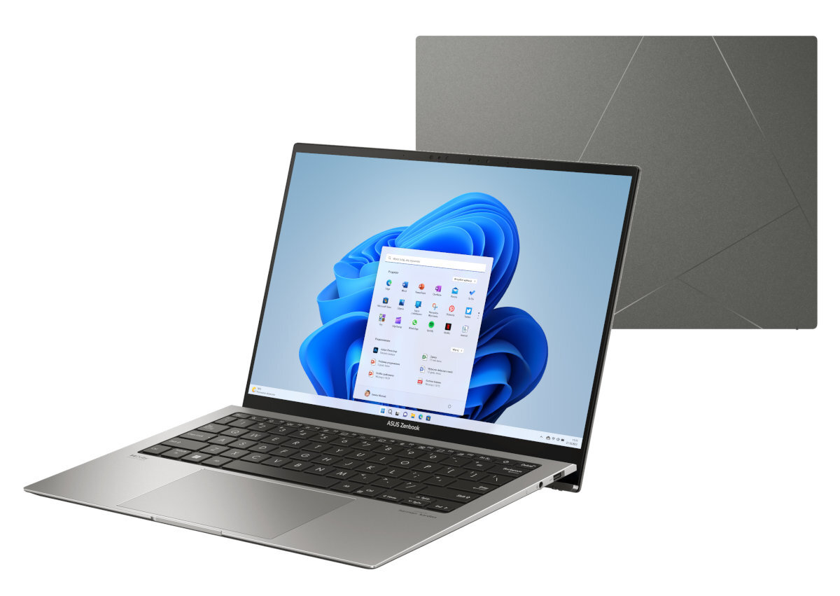 Laptop ASUS Zenbook S 13 OLED UX5304VA-NQ129W 2.8K i5-1335U/16GB/1TB SSD/INT/Win11H Szary (Basalt Grey)
