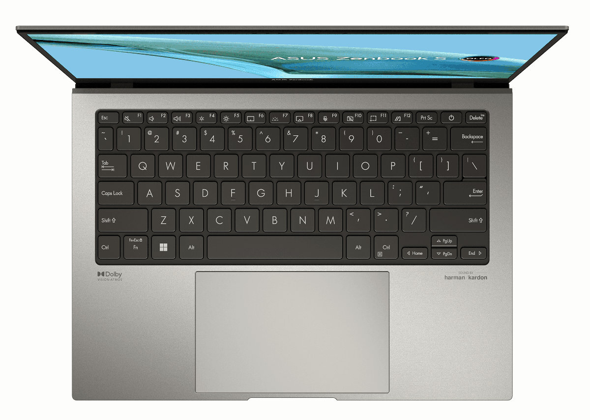 Laptop ASUS Zenbook S 13 OLED UX5304VA-NQ129W 2.8K i5-1335U/16GB/1TB SSD/INT/Win11H Szary (Basalt Grey)