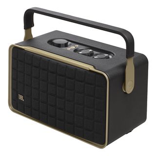 JBL Authentics 300 - Smart-Home-Speaker mit WLAN & Bluetooth (Schwarz)