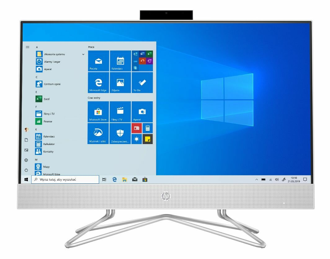 Komputer All-in-One HP 24-df0015nw FHD Ryzen 3 3250U/8GB/256GB SSD/INT/Win10H Biały