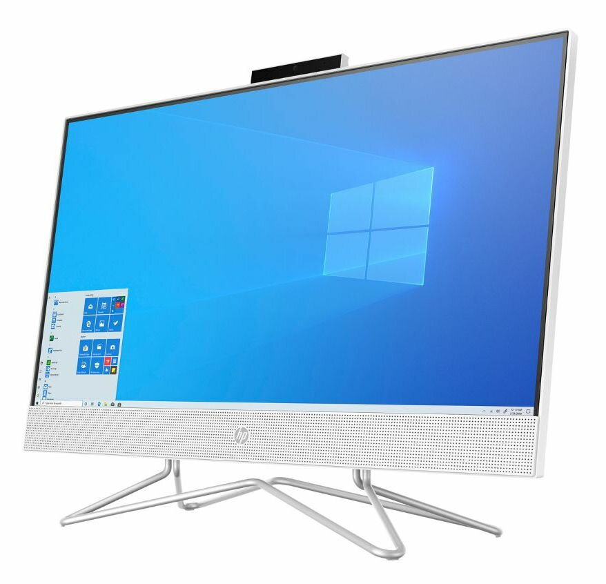Komputer All-in-One HP 24-df0015nw FHD Ryzen 3 3250U/8GB/256GB SSD/INT/Win10H Biały