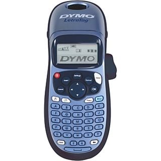 Impresora de etiquetas - Dymo LetraTag® 100H, Portátil, Pantalla LCD de 13 caracteres, Azul