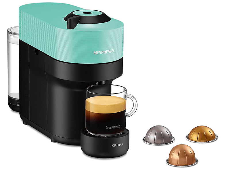 Krups Vertuo Pop Xn9204K Macchina Caffè Capsule, Aqua Mint