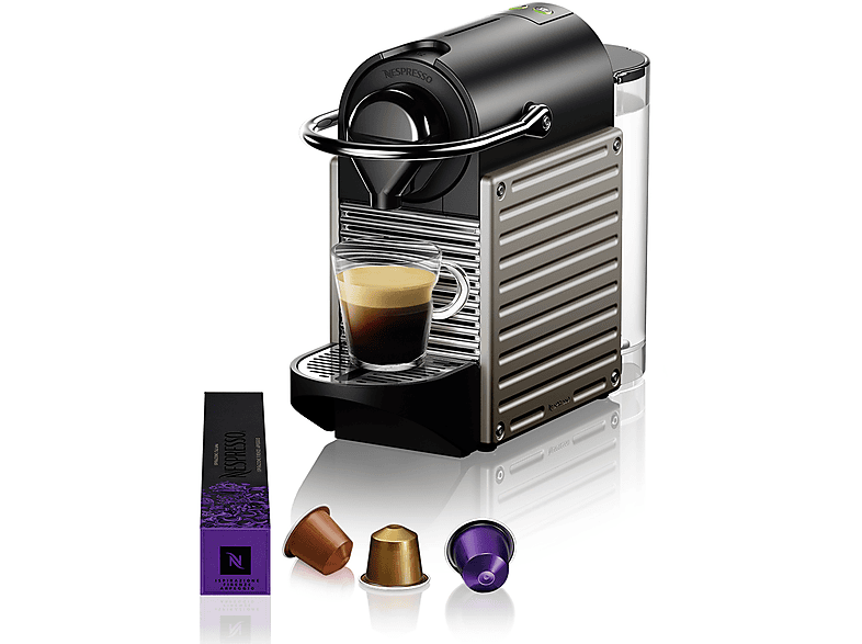 Krups Pixie Xn304Tk Macchina Caffè Capsule, Titan