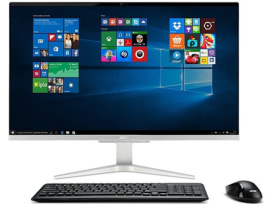 Komputer All-in-One ACER Aspire C27-865 DQ.BCNEP.003 i5-8250U/8GB/1TB+128GB SSD/INT/Win10H