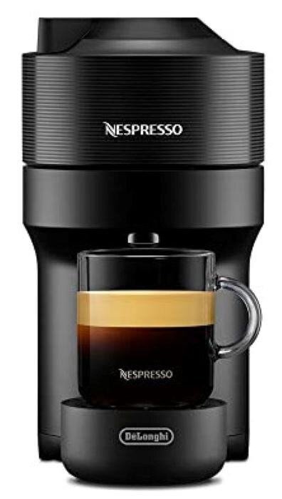 Ekspres na kapsułki DE LONGHI-NESPRESSO ENV90.BAE Vertuo Pop + spieniacz