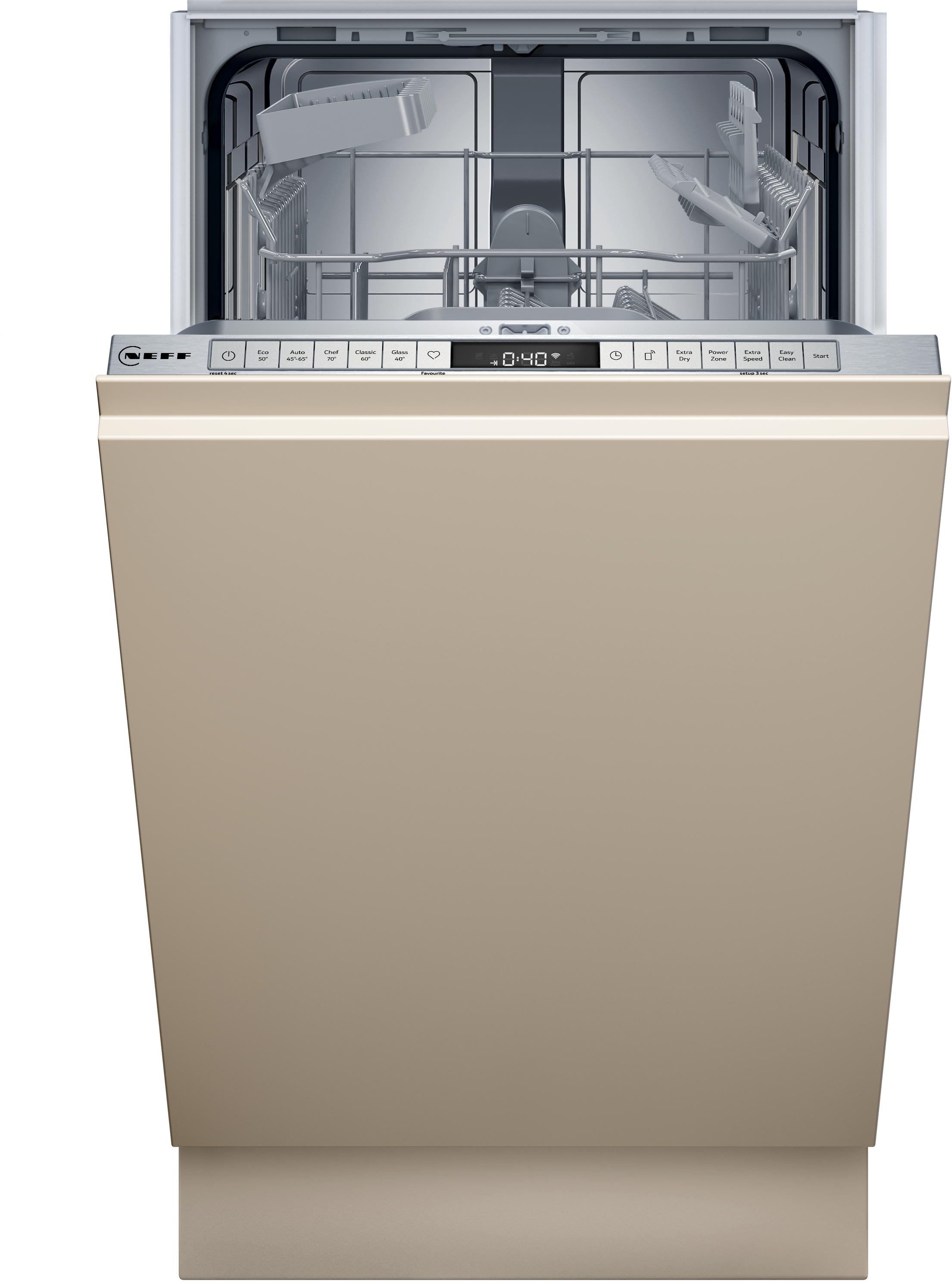 NEFF S855EKX06E N 50 Geschirrspüler (vollintegrierbar, 448 mm breit, 44 dB (A), C)