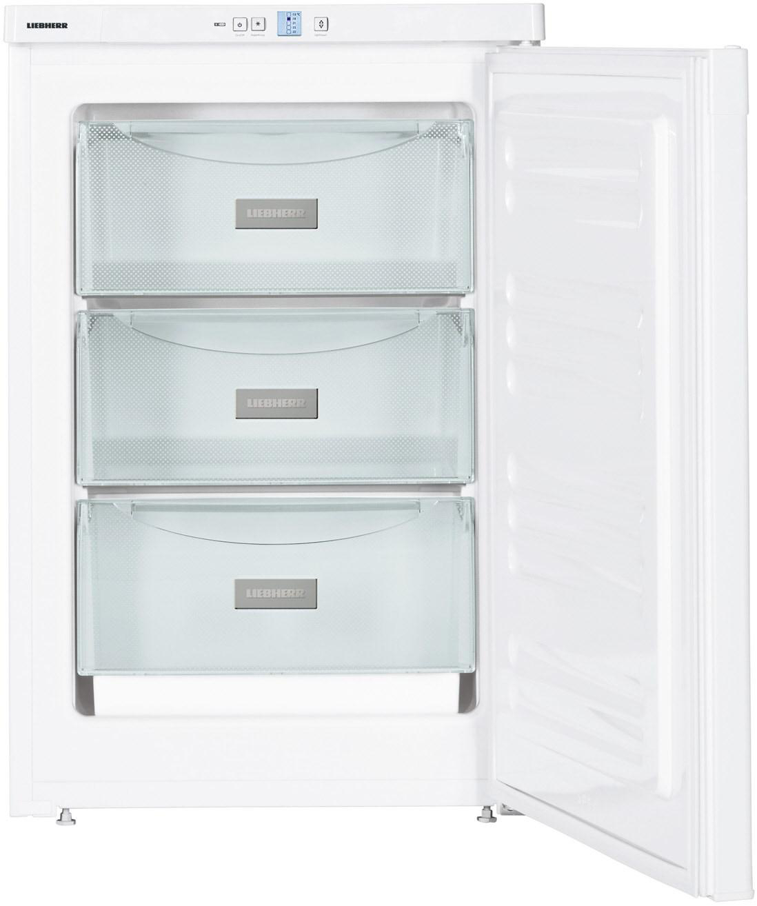 LIEBHERR GW 855-3 20 Gefrierschrank (E, 97 l, 851 mm hoch, Weiß)