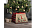 FAMILY CHRISTMAS Karácsonyfatalp takaró, manós, 55 x 26 cm (58557A)
