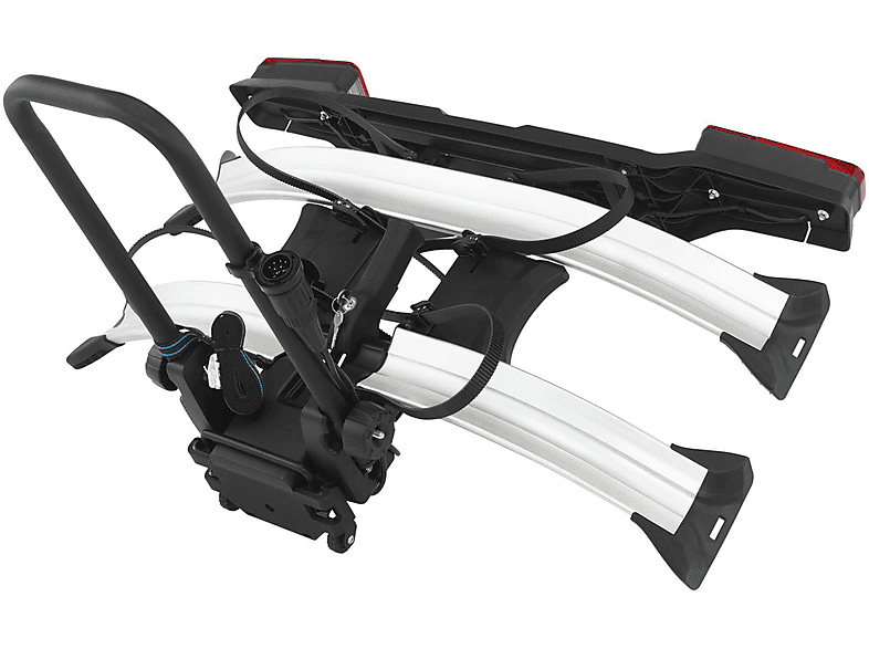 FISCHER Kupplungs-Fahrradträger RoadLine Silver, schwarz/silber)