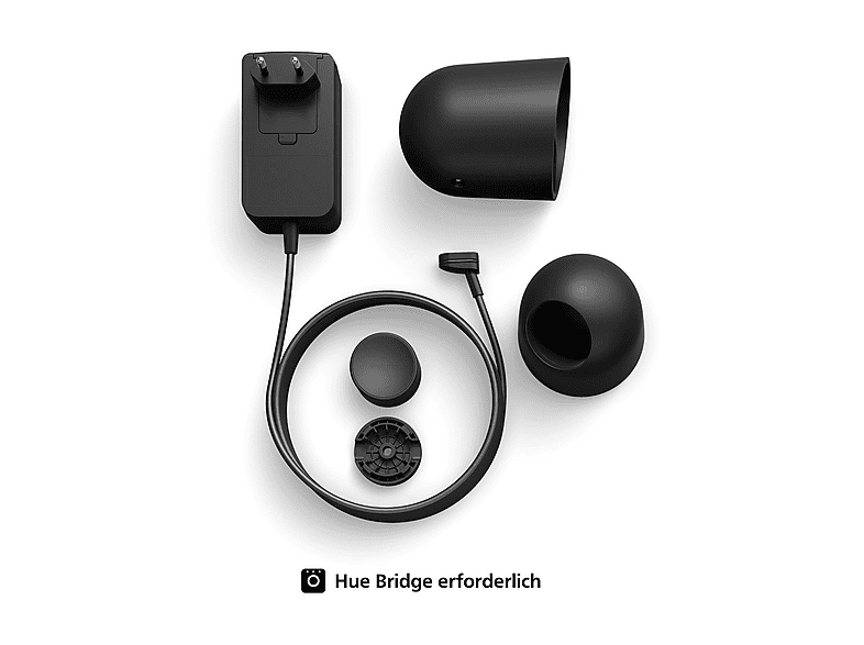 Philips Hue Secure, Überwachungskamera (Anzahl Kameras: 1, für Innen, Nachtsichtfunktion, Netzbetrieb, Schwarz) — Foto 4 von 5