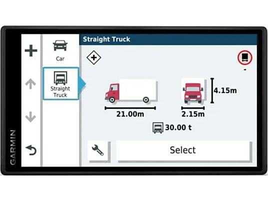GARMIN dēzl™ LGV500 EU MT-S - GPS camion (5.5 ", Noir)