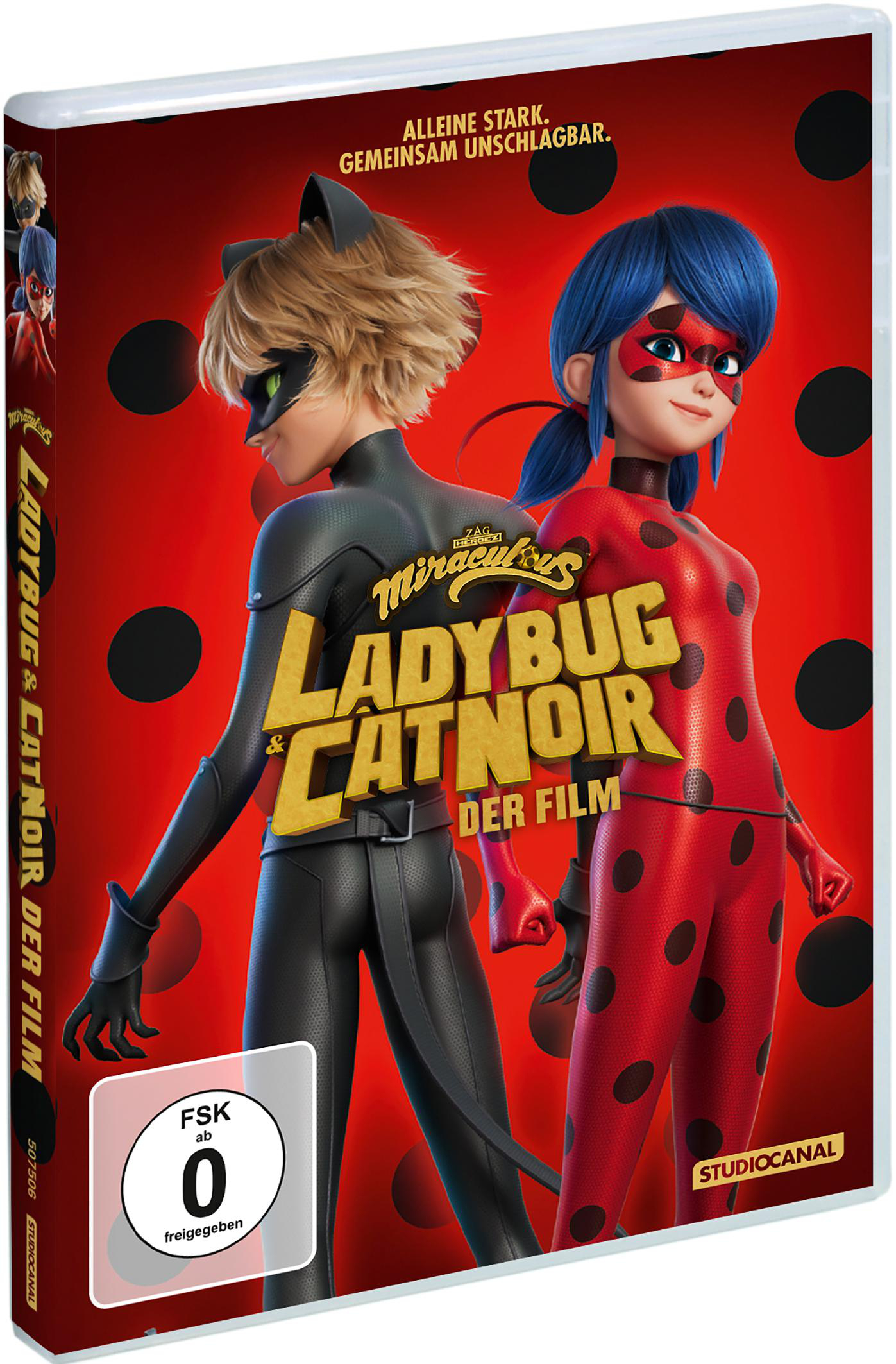 Noir DVD Film Miraculous: Cat - Der & Ladybug
