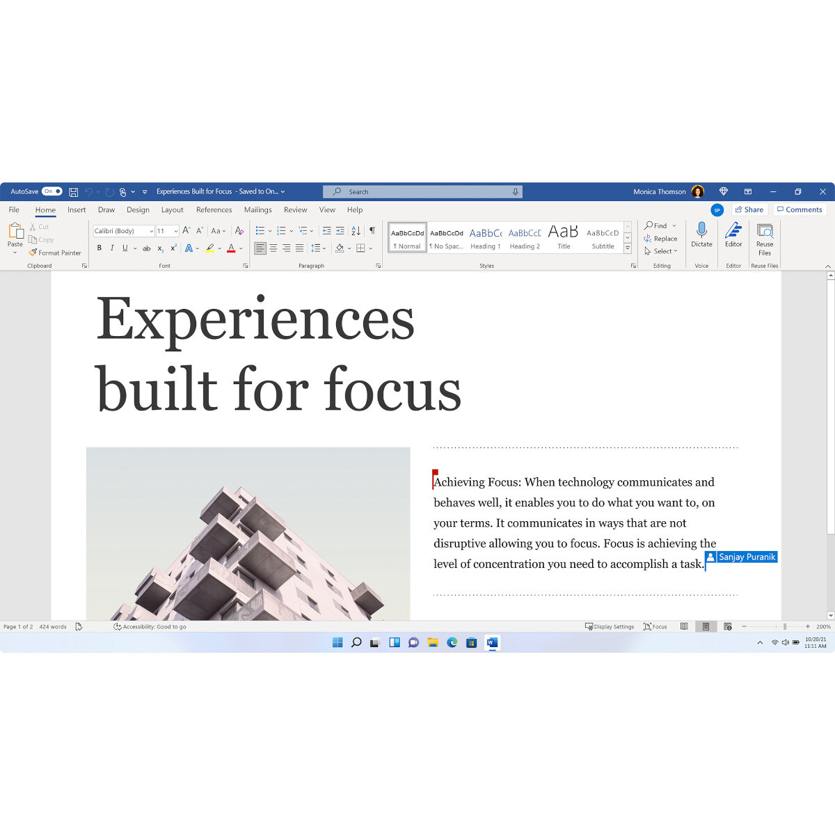 Program Microsoft Office 2021 Home & Student 2021