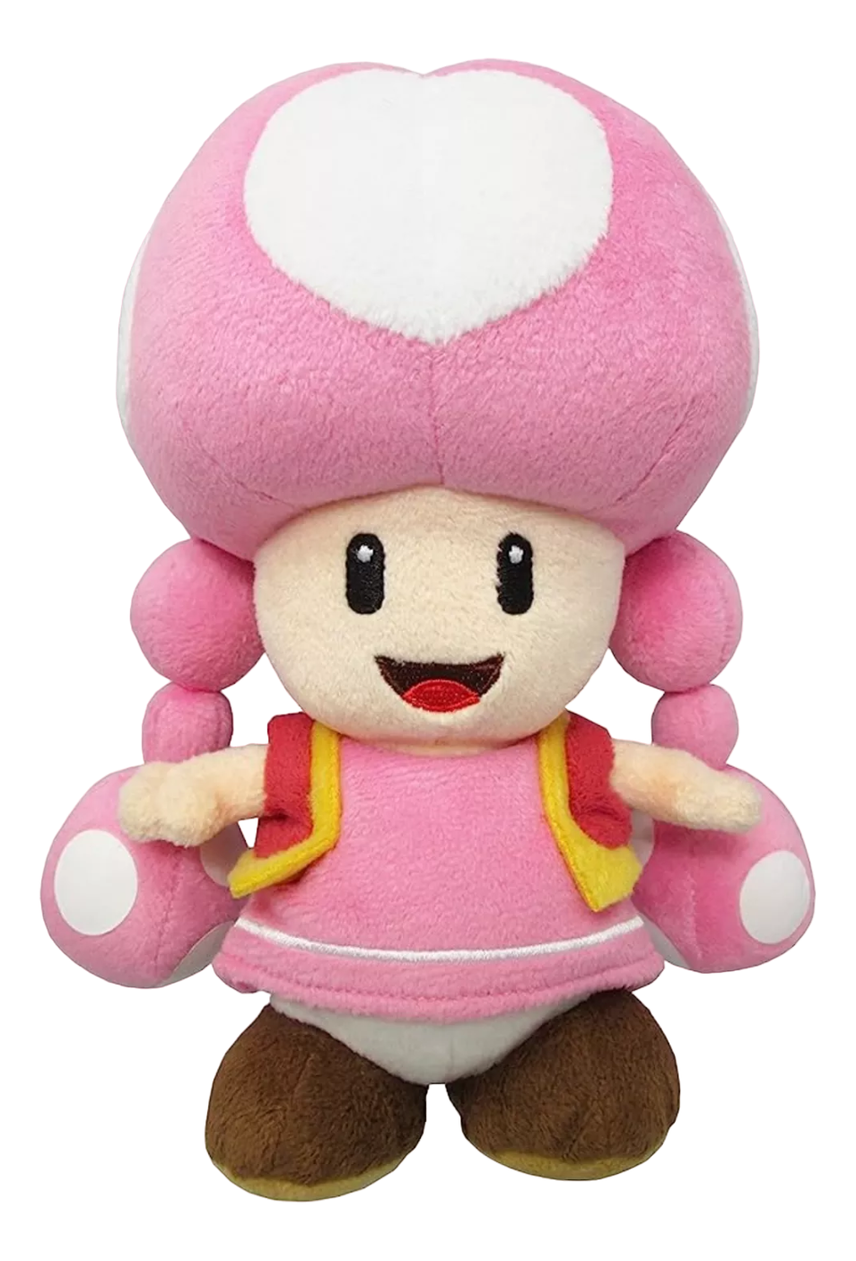 TOGETHER PLUS Super Mario: Toadette - Plüschfigur (Mehrfarbig)