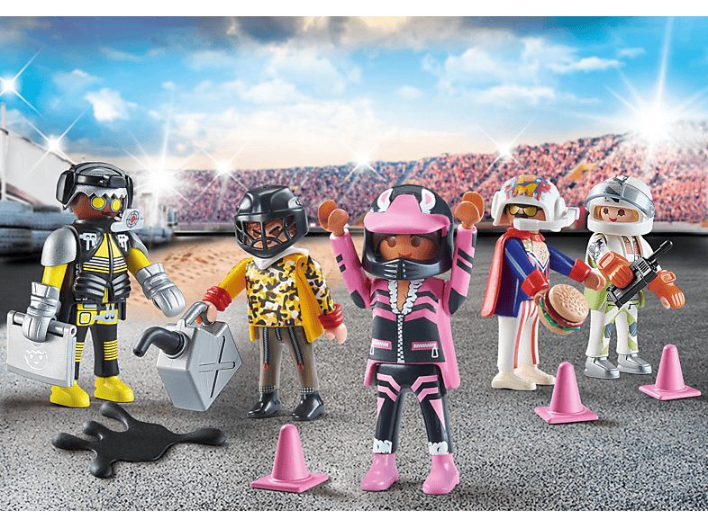 Thumbnail - PLAYMOBIL 71399 - My Figures: Stuntshow Spielset, Mehrfarbig