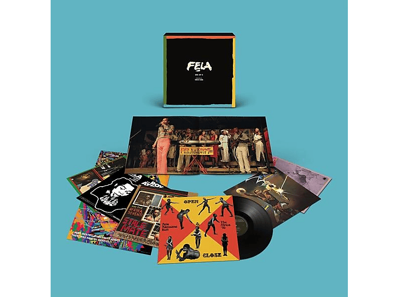 Fela Kuti Fela Kuti Box Set 6 Curated By Idris Elba (Ltd. 7LP