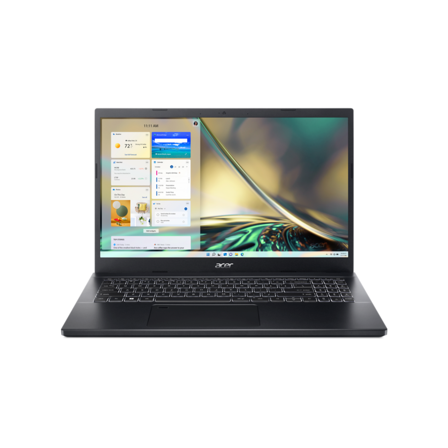 ACER Aspire 7 A715-76G-56G7 - 15.6 inch - Intel Core i5 - 32 GB - 1 TB - GeForce RTX 2050