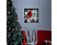 FAMILY DECOR LED-es fali kép, vörös pinty, 30 x 30 cm, 20 LED, hidegfehér (58478)