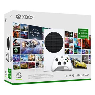 Xbox Series S 512 Go - Starter Pack - Console de jeu - Blanc/Noir