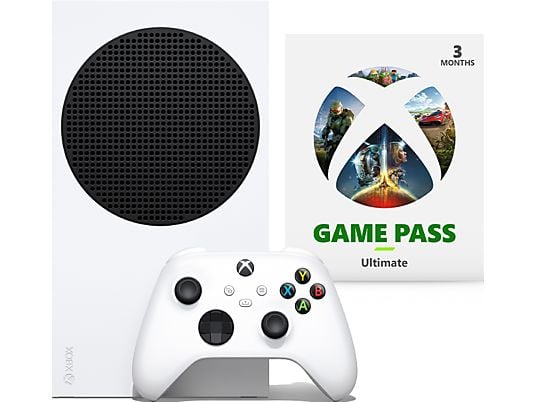 Xbox Series S 512 Go - Starter Pack - Console de jeu - Blanc/Noir