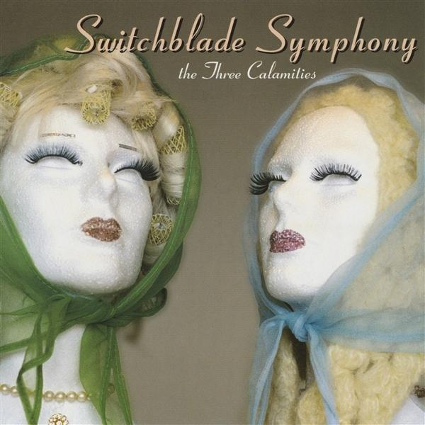 The Three - - Split Switchblade Calamities (Vinyl) Vinyl - Green/Blue Symphony