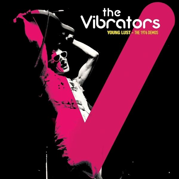 (Vinyl) Young Demos Lust Splatter 1976 - Vibrators The - The - Pink/Black -